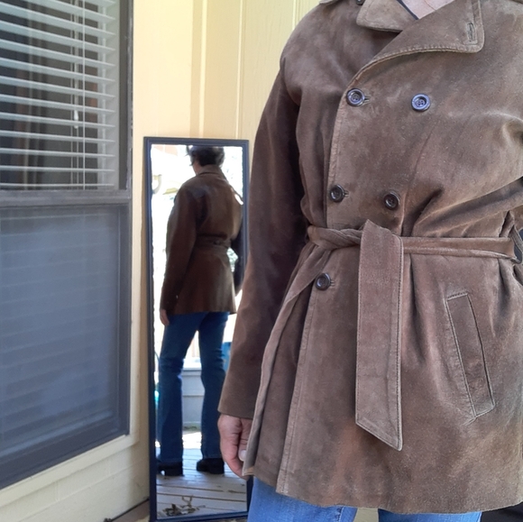Suede jacket S/M - Picture 10 of 10